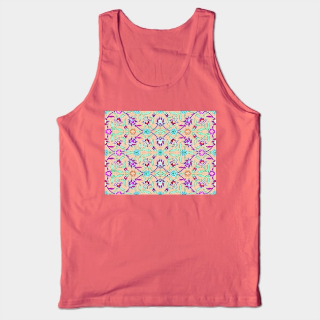 indo-persian 462 by Hypersphere Tank Top by Hypersphere